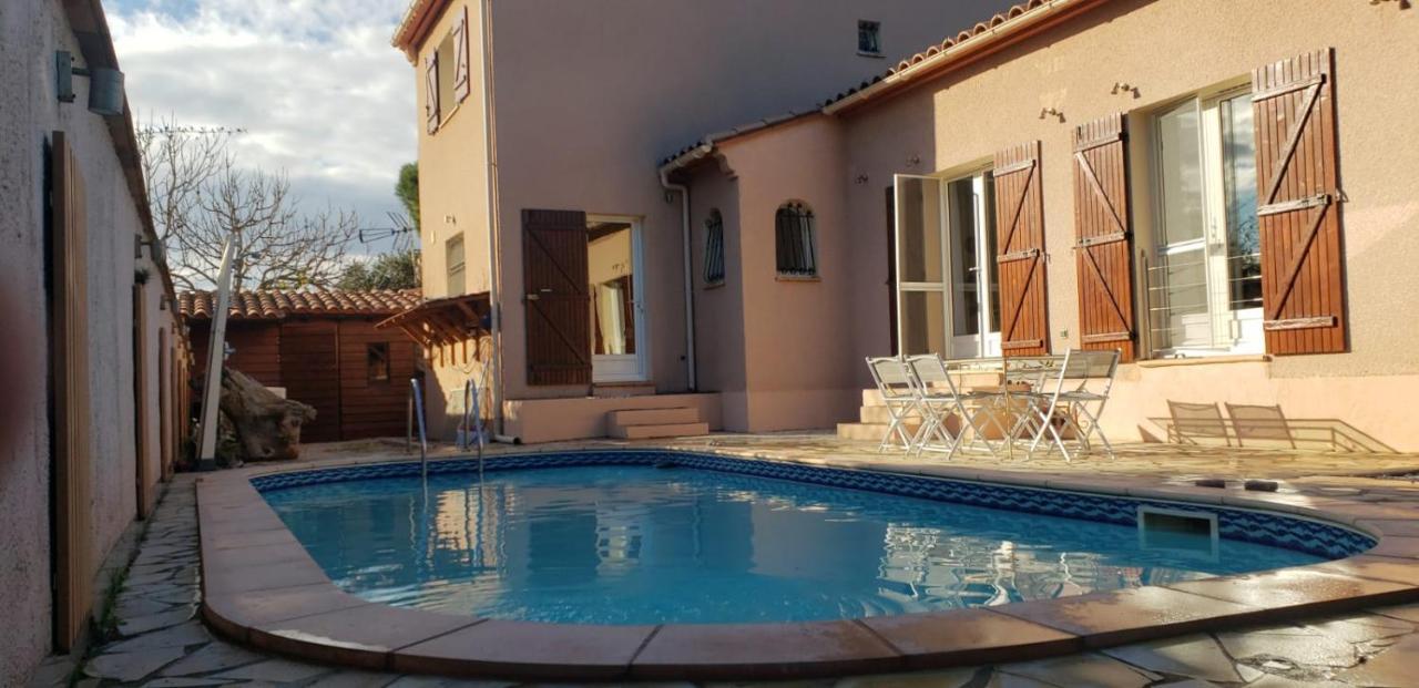 Villa Avec Piscine A St Marie La Mer แซนต์-มารี-ลา-แมร์ ภายนอก รูปภาพ