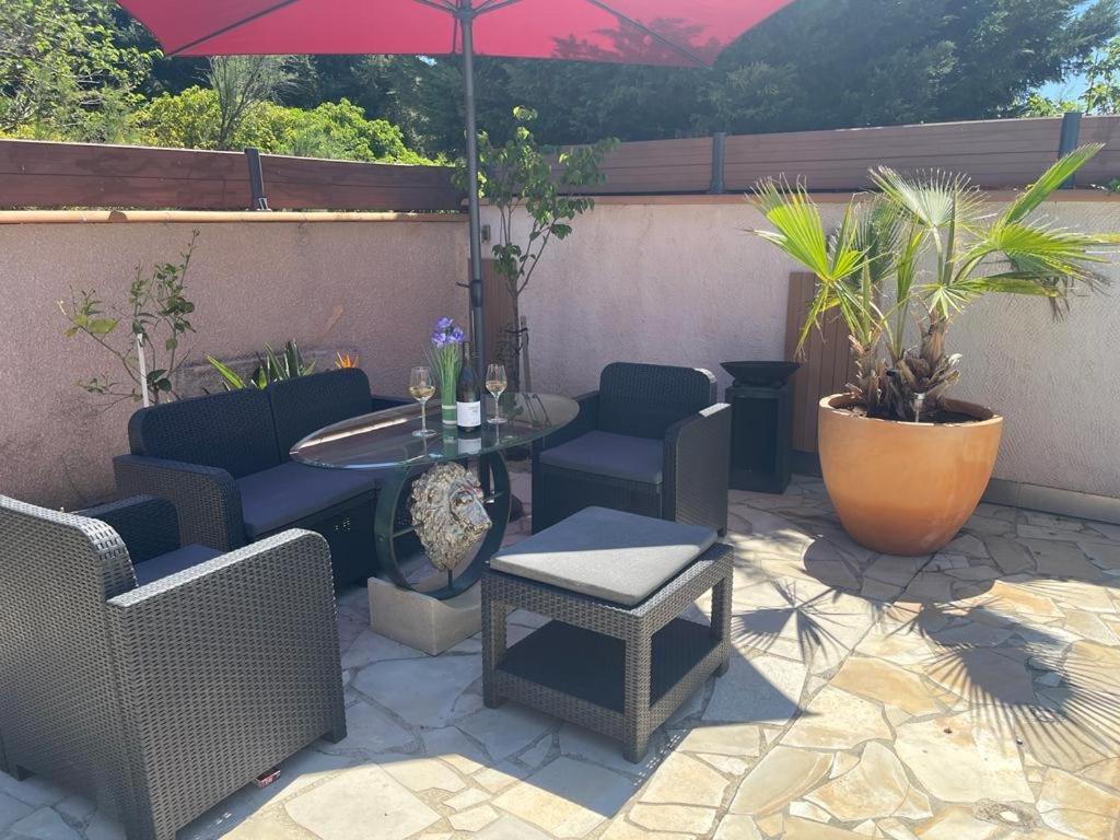 Villa Avec Piscine A St Marie La Mer แซนต์-มารี-ลา-แมร์ ภายนอก รูปภาพ